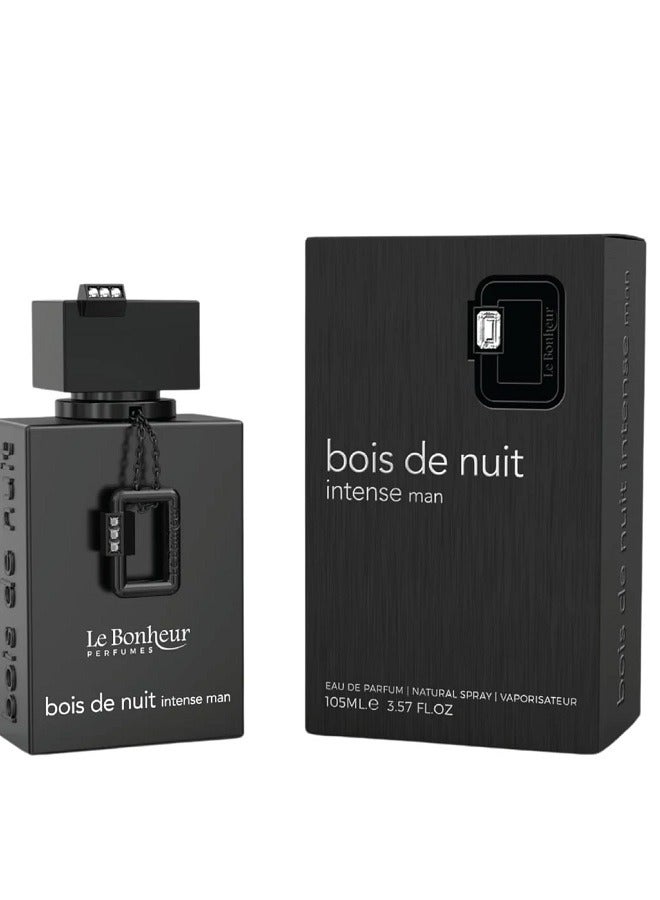 Le Bonheur eau de parfum bois de nuit intense man 105ml