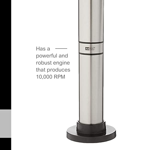 AdHoc Rapido Milk and Sauce Frother - Battery Operated Frother for Coffee, Matcha & More - Handheld Drink Blender - Stainless Steel Accessory with Case - Tiny Mixer with Removable Whisk - Image 3