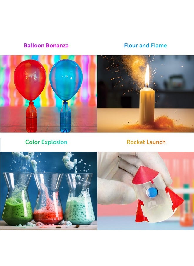 Playz - Kaboom! 50+ Explosive Science Experiments Kit For Kids Age 8-12 With 25 Playz Lab Token Experiments - Chemistry Set Stem Learning & Educational Toys & Gifts For Boys, Girls, Teenagers & Kids - Image 1