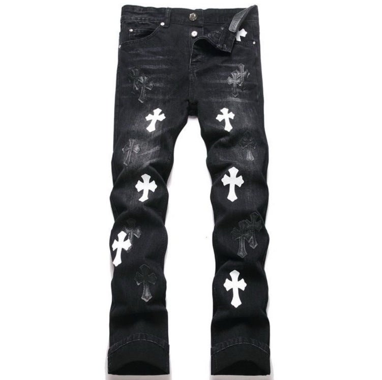 Unisex Casual Daily Denim Jeans - Image 5