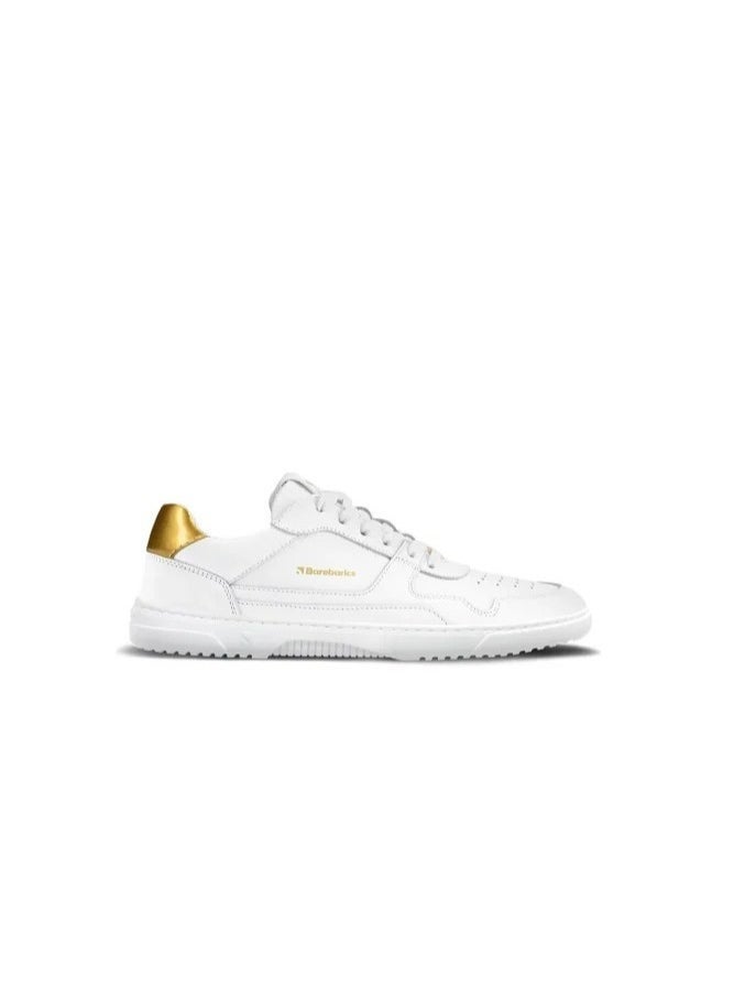 Barebarics Zing - White & Gold - Leather - Image 3