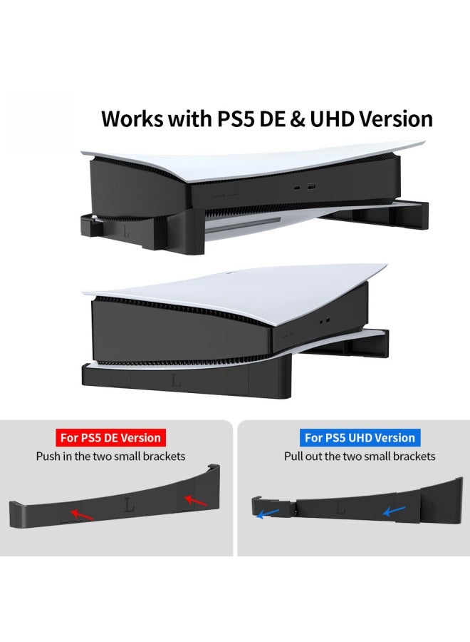 JYS Ps5 Host Horizontal Storage Rack Ps5 Optical Drive Version Flat Stand Ps5 Digital Version Portable Stand -p5143 - Image 4