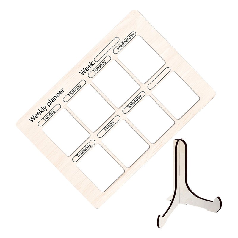 1 of Menu Board Household Fridge Magnet Writing Board Meal Writing Board - Image 4