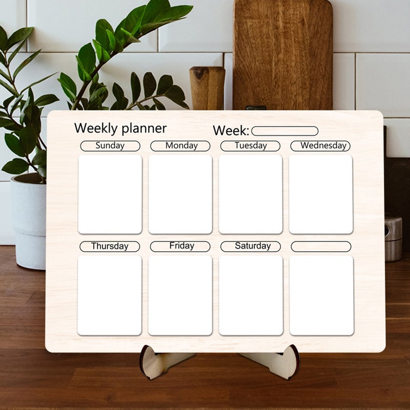 1 of Menu Board Household Fridge Magnet Writing Board Meal Writing Board - Image 5
