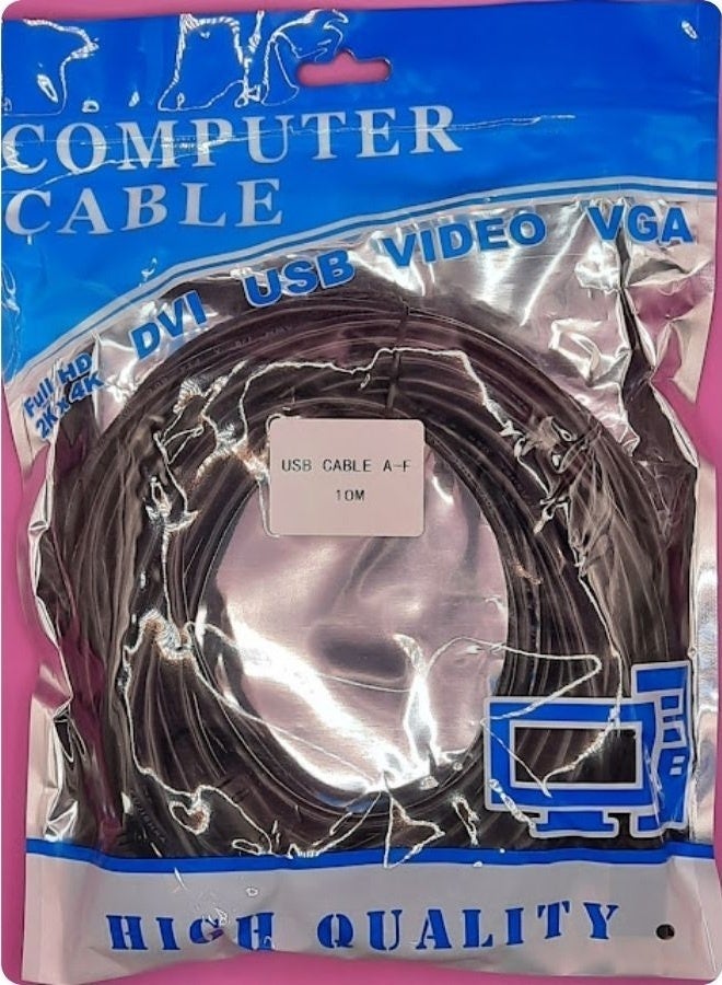 كابل تمديد USB ذكر/أنثى (10 أمتار) - Image 2