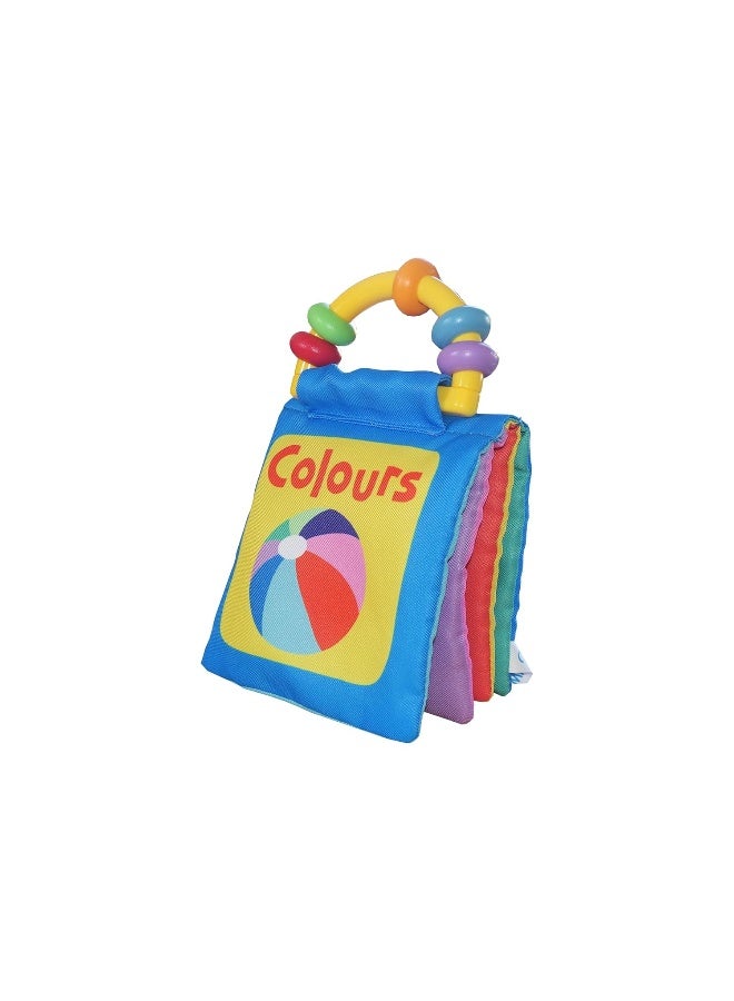 Happy Baby Colours: Rattle and Cloth Book - Image 1