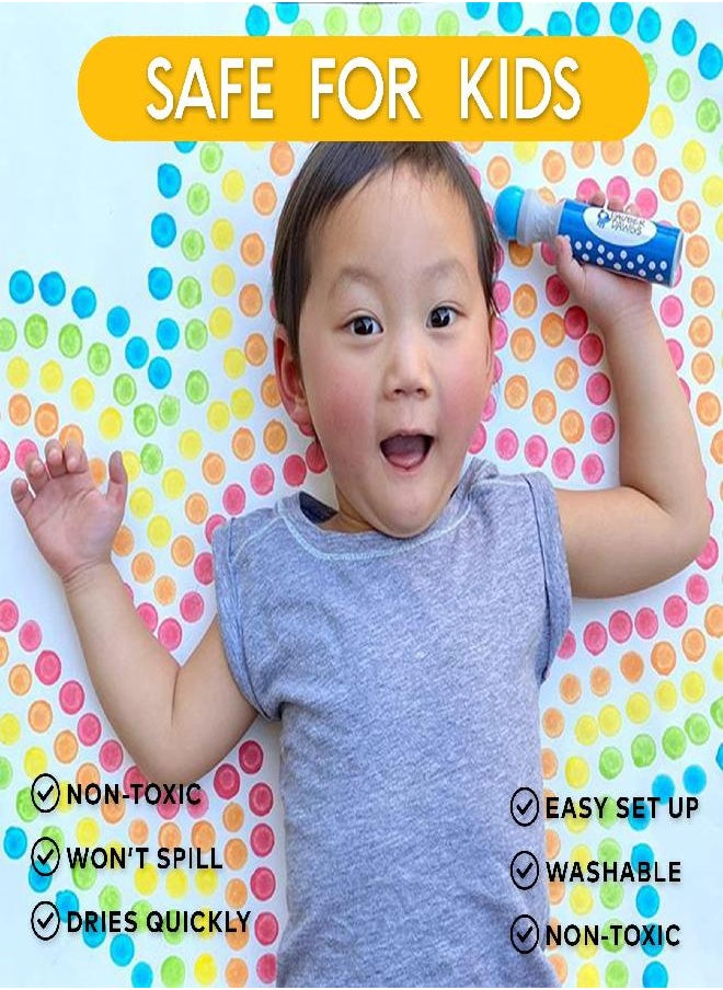 Cameron Frank Products - Washable Dot Markers 13 Pack With 124 Activity Sheets For Kids, Gift Set With Toddler Art Activities, Preschool Children Arts Crafts Supplies Kit, Special Holiday Bingo Dabbers Dobbers, Dauber Dawgs - Image 1