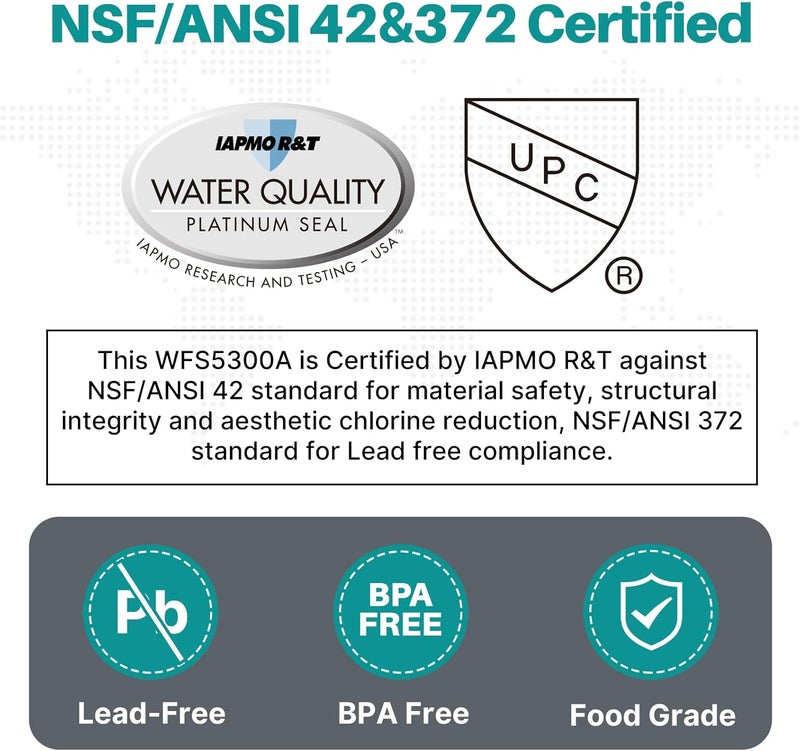 ICEPURE Under Sink Water Filter System, 3 Years or 22000 Gallons Ultra High Life NSF/ANSI 42 Certified, Removes Heavy Metals,Chlorine,Direct Connect Under Counter Drinking Water System, USA Tech - Image 3