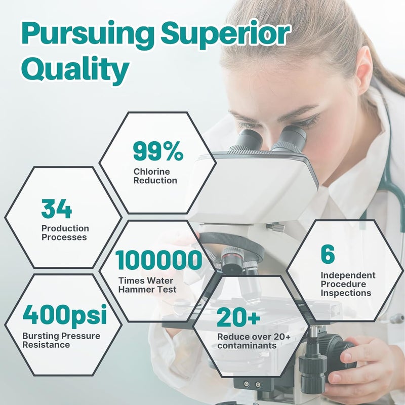 ICEPURE Under Sink Water Filter System, 3 Years or 22000 Gallons Ultra High Life NSF/ANSI 42 Certified, Removes Heavy Metals,Chlorine,Direct Connect Under Counter Drinking Water System, USA Tech - Image 5