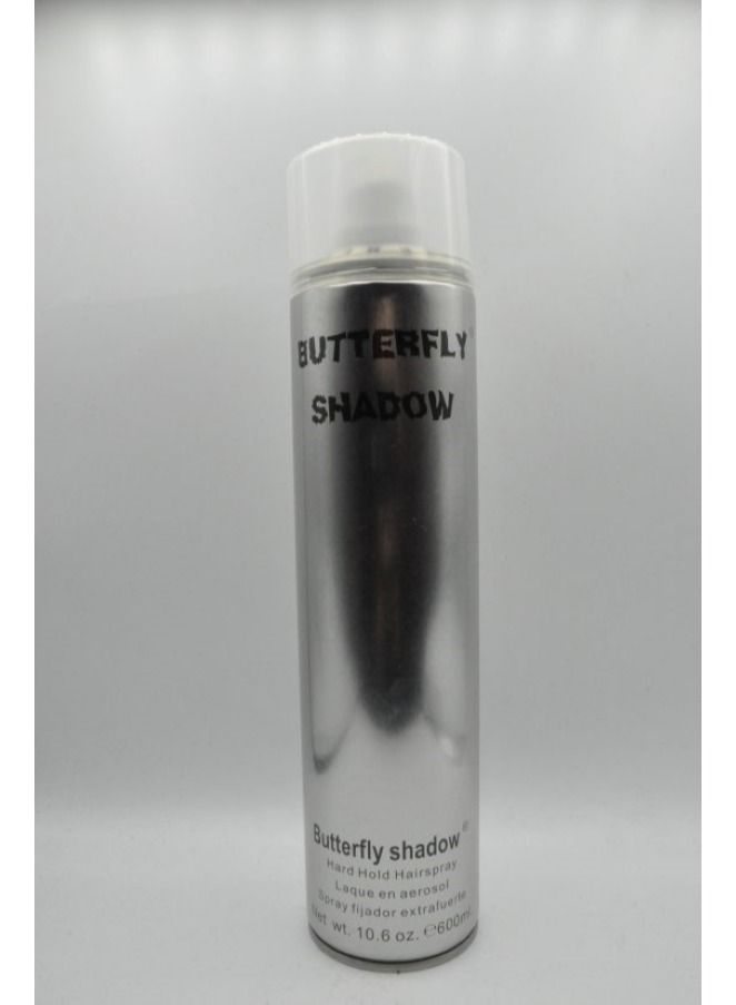 BUTTERFLY Hair spray Butterfly Shadow 600 ML Strong hold spray for styling - Image 2