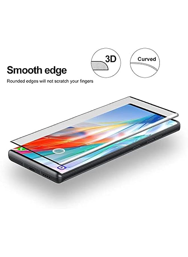 HuHa - LG Wing 5G Tempered Glass 3D Full Curved Screen Protector for LG Wing 5G Glass - Image 1