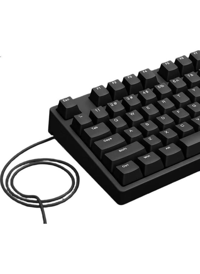 Ikbc C87 Keyboard, Cherry Keyboard, Mechanical Keyboard, Office And Gaming Keyboard, Black, Wired, Red Switch - Image 3