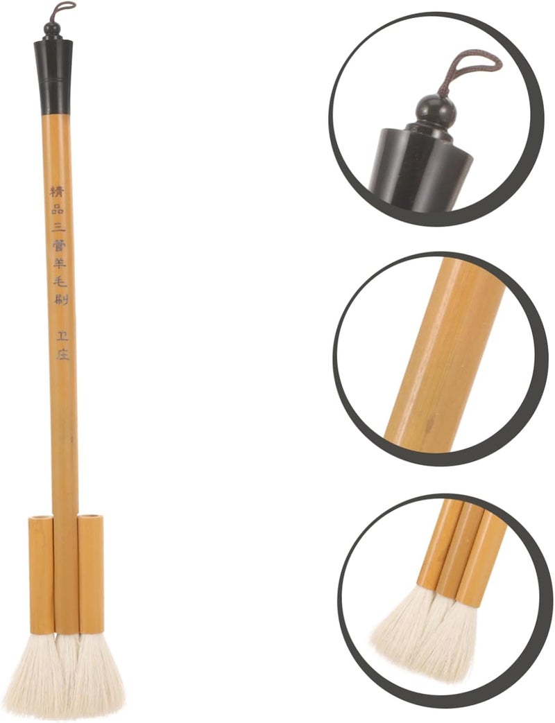 KALLORY 3pcs Watercolor Painting for Handheld Wall Painting Art Projects for Beginners Professionals Compatible Various Paints Collection - Image 3