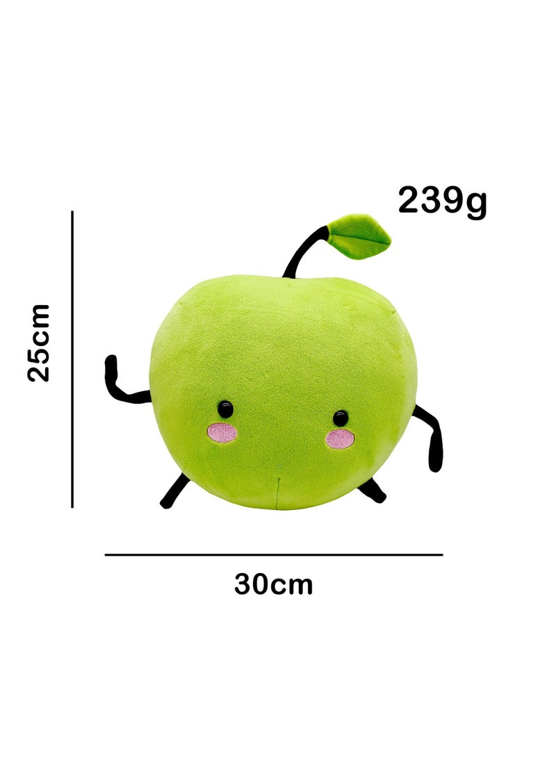 general Stardew Valley Green Apple Plush, Soft Green Stuffed Animal Toy, for Fans (12"-30 cm) (Green Stardew Valley) - Image 2