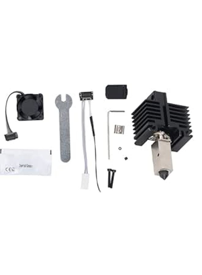 Hardened Steel 0 2mm Nozzle Hotend Kit With 2510 Fan For P1P P1S 3D Printer - Image 1