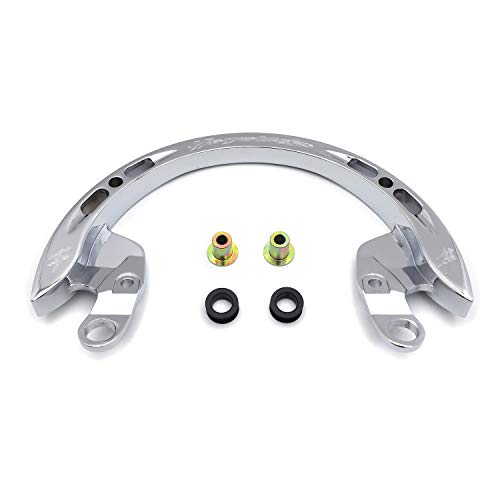 XKMT-Rear Passenger Grab Bar Handle Rail Compatible With 2008-2013 Suzuki Hayabusa GSXR1300 R CHR Motorbike [B00YWCKKEI] - Image 1