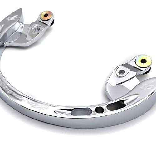 XKMT-Rear Passenger Grab Bar Handle Rail Compatible With 2008-2013 Suzuki Hayabusa GSXR1300 R CHR Motorbike [B00YWCKKEI] - Image 5