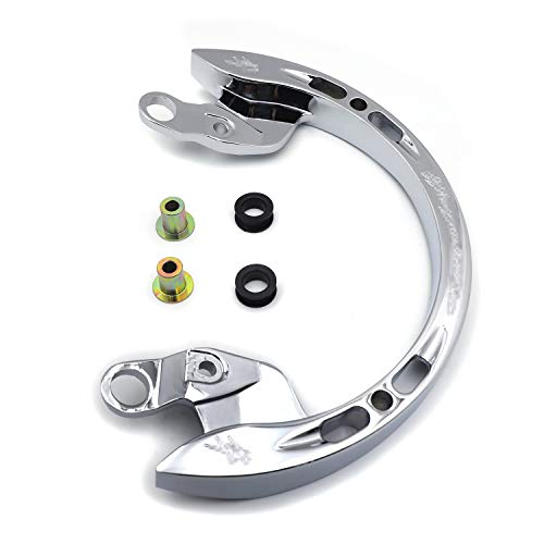 XKMT-Rear Passenger Grab Bar Handle Rail Compatible With 2008-2013 Suzuki Hayabusa GSXR1300 R CHR Motorbike [B00YWCKKEI] - Image 4