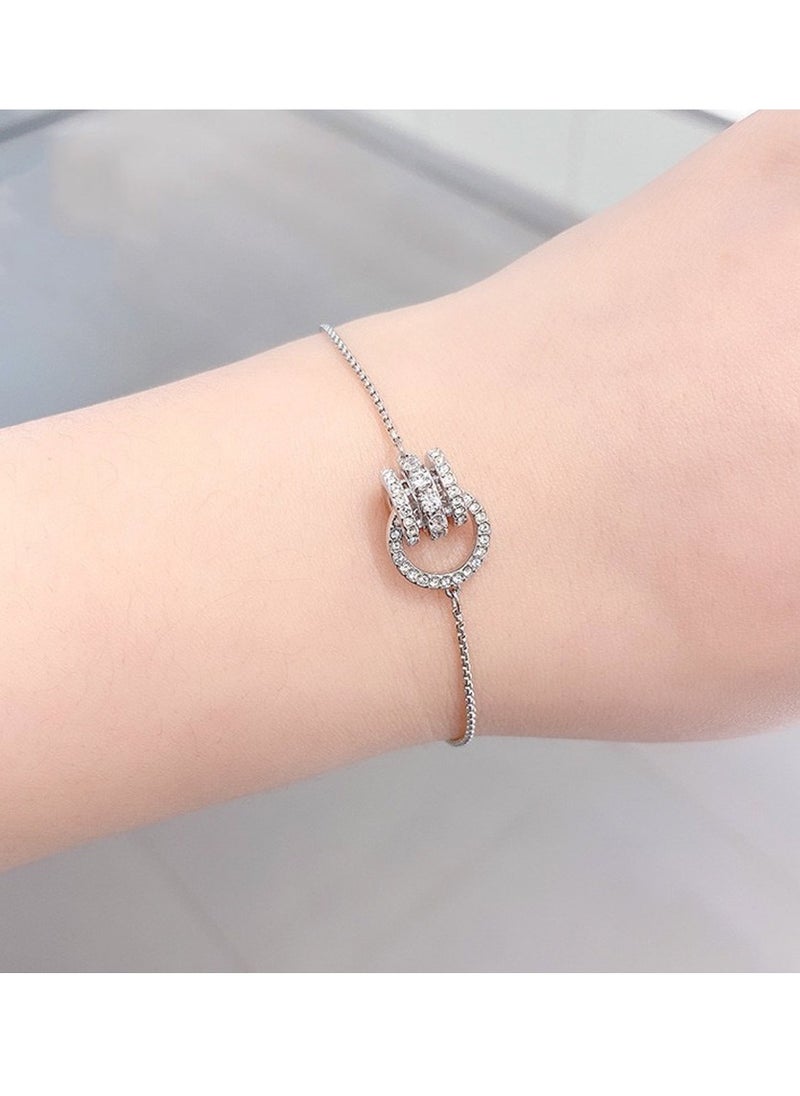 Generic - SWAROVSKL Diamonds Studded Bracelet - Image 1