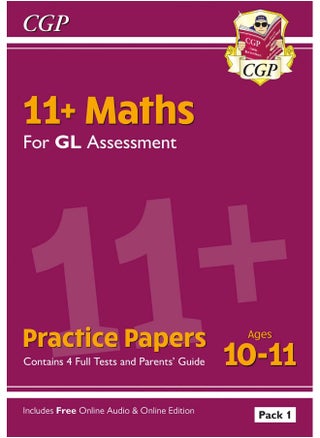 11+ GL Maths Practice Papers: Ages 10-11 - Pack 1 (with Parents' Guide & Online Edition) - pzsku/ZF5403A22351FC05988FCZ/45/_/1739453126/61426ce4-d42f-40a3-8503-6e637d75048e