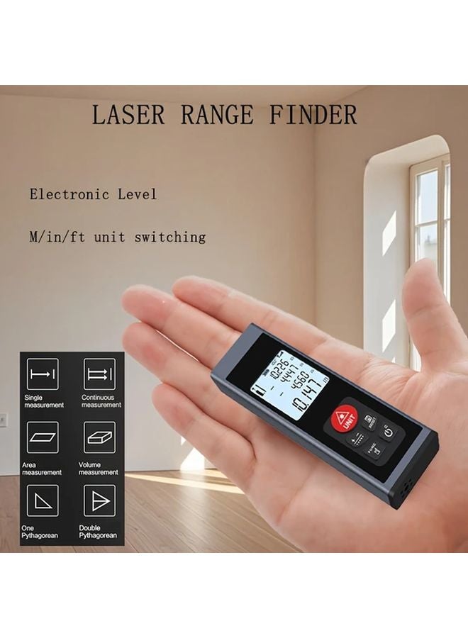 Professional Laser Rangefinder 80M 262FT with USB Charging and Angle Measurement - Image 2