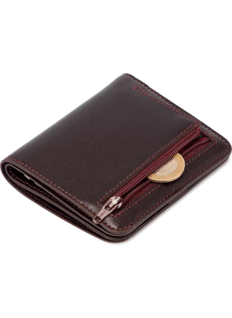 Tergan Claret Red Leather Men's Wallet 01594T37
