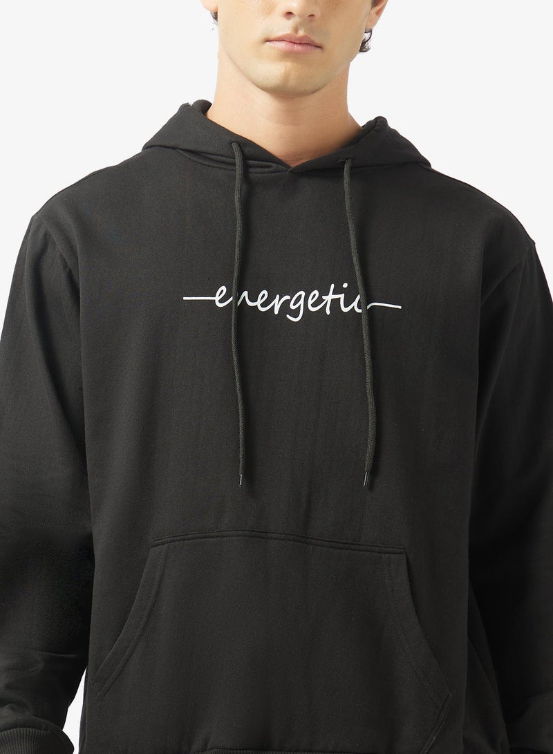Seventy Five Graphic Pullover Oversize Hoodie - Image 3