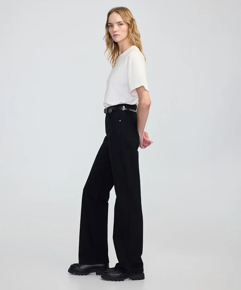 Ipekyol Belted Wide-Leg Jeans