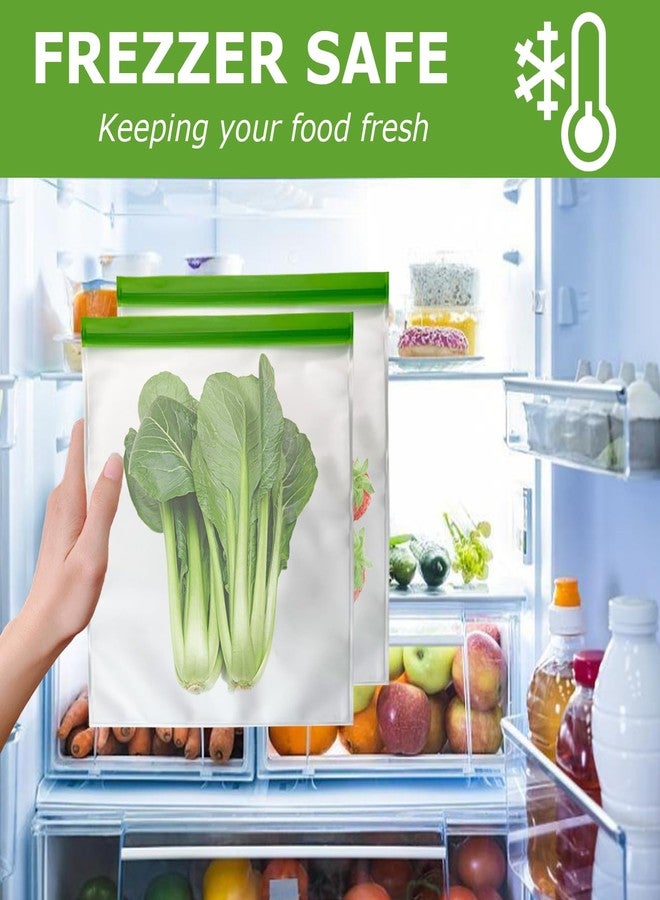 TAINESS Odor Proof Storage Bags Reusable Bear Bags for Food Backpacking No-Odor Zipper Barrier Bags Fit Home Organization, Food Storage,Freezer Safe (5p-8.5x10in) - Image 4