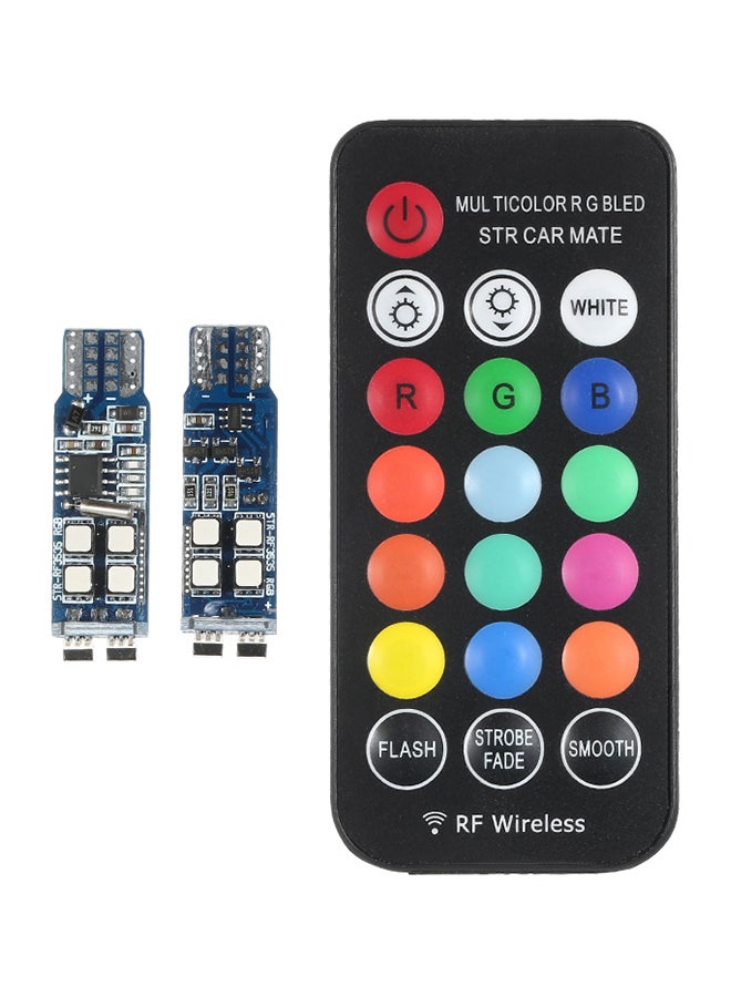 Loquat 2-Piece RGB LED Light Bulb With Remote - Image 1