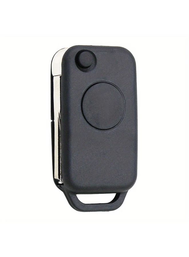 For Mercedes Benz 1 Button Flip Key Fob Replacement Remote Shell HU64 - Image 4