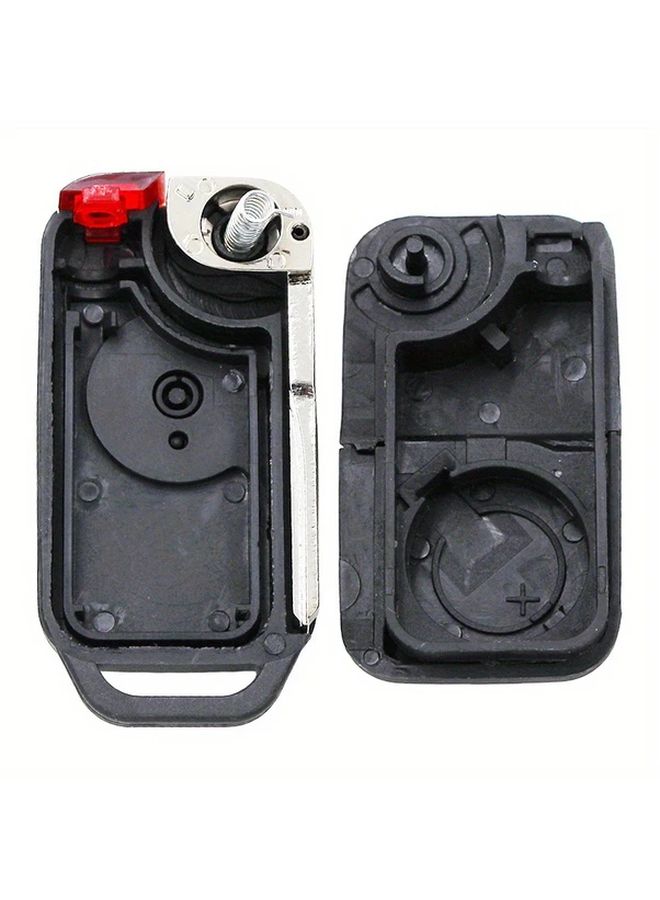 For Mercedes Benz 1 Button Flip Key Fob Replacement Remote Shell HU64 - Image 5
