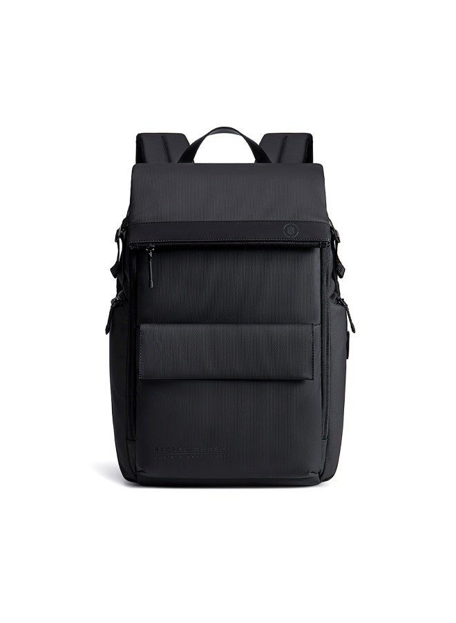 أركتيك هانتر حقيبة ظهر Arctic Hunter للكمبيوتر المحمول للرجال والنساء بسعة 20 لترًا متعددة الجيوب مقاس 15.6 بوصة حقيبة كمبيوتر محمول مقاومة للصدمات والماء من البوليستر حقيبة ظهر أنيقة بمنفذ USB للمكتب والجامعة يوميًا - Image 1