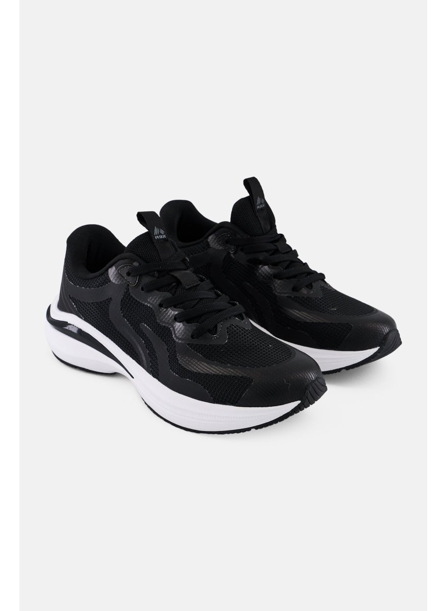 RBX Women Lace Up Training Shoes, Black  - Image 1