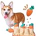 Fossa Boredom Buster for Small and Medium Dog Interactive Treat Puzzle Rug Slow Feeder Mat with Squeaky Carrots 2040 Mins SelfEntertainment Toy Enrichment Toy Gifts for Dog - Image 3