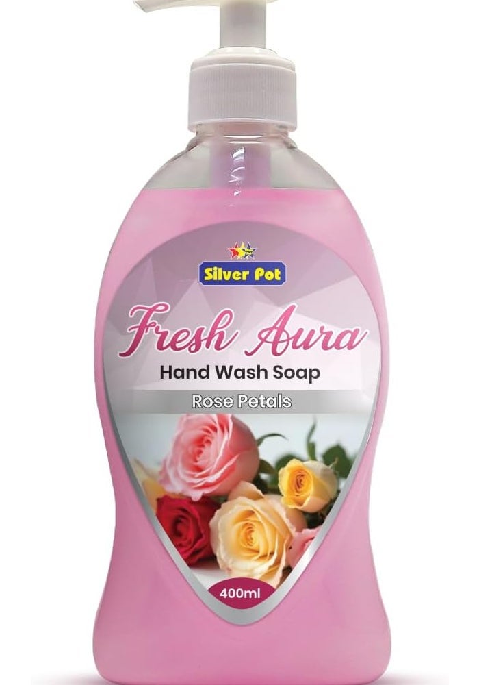 Silver Pot غسول يد بتلات الورد من سيلفر بوت - 400 مل - Image 1
