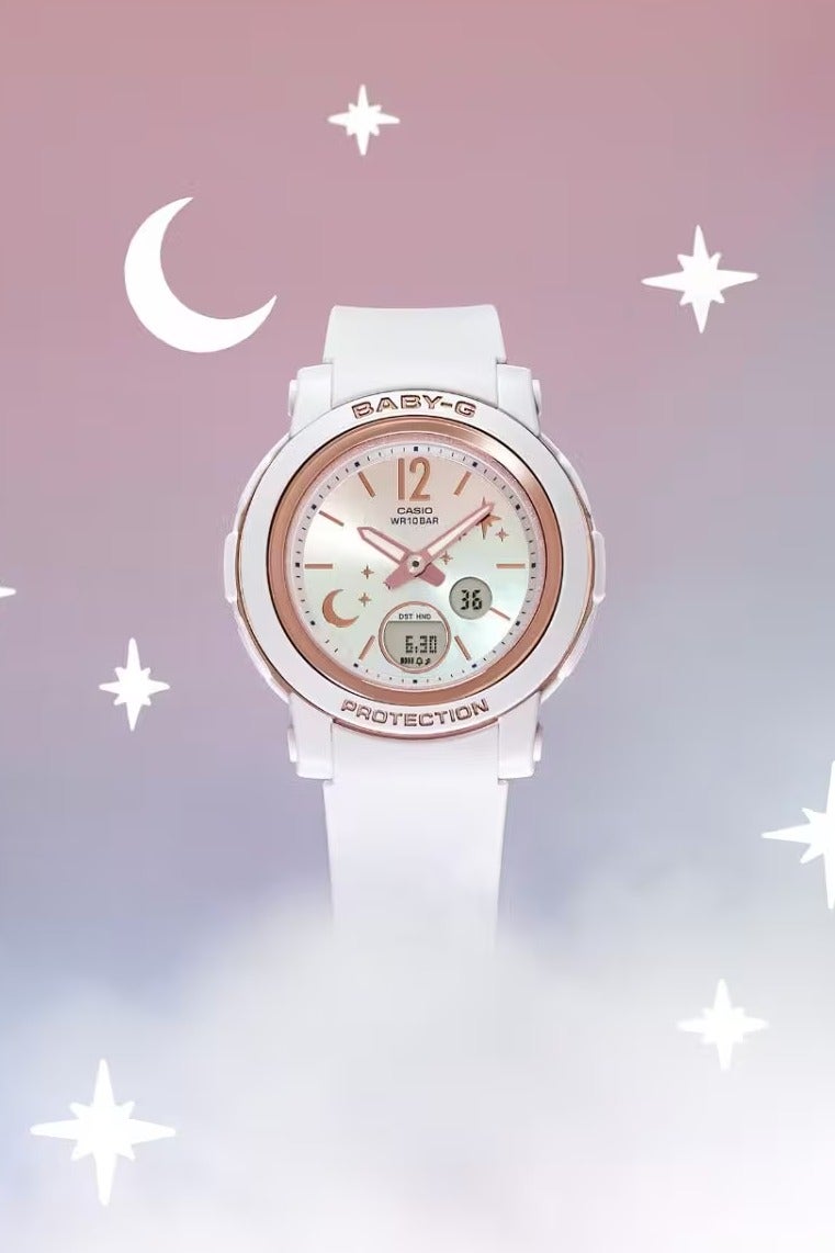 كاسيو ساعة نسائية كاجوال - BGA-290DS-7ADR - Image 2