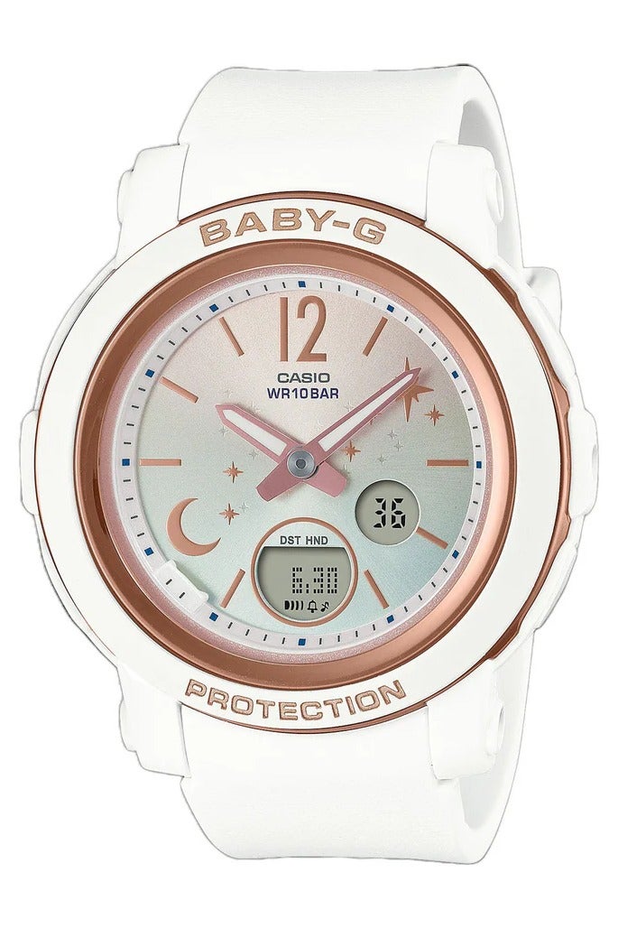 كاسيو ساعة نسائية كاجوال - BGA-290DS-7ADR - Image 1