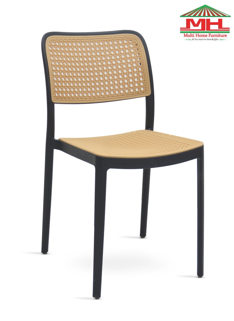 Multi Home Furniture - MHF Modern Light Weight Fiber Plastic Armless Chair HDC-19 - Image 1