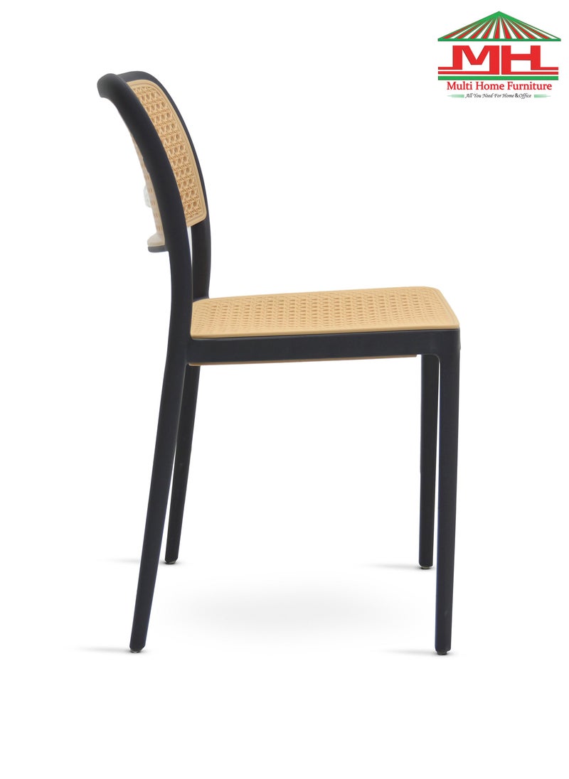 Multi Home Furniture - MHF Modern Light Weight Fiber Plastic Armless Chair HDC-19 - Image 1