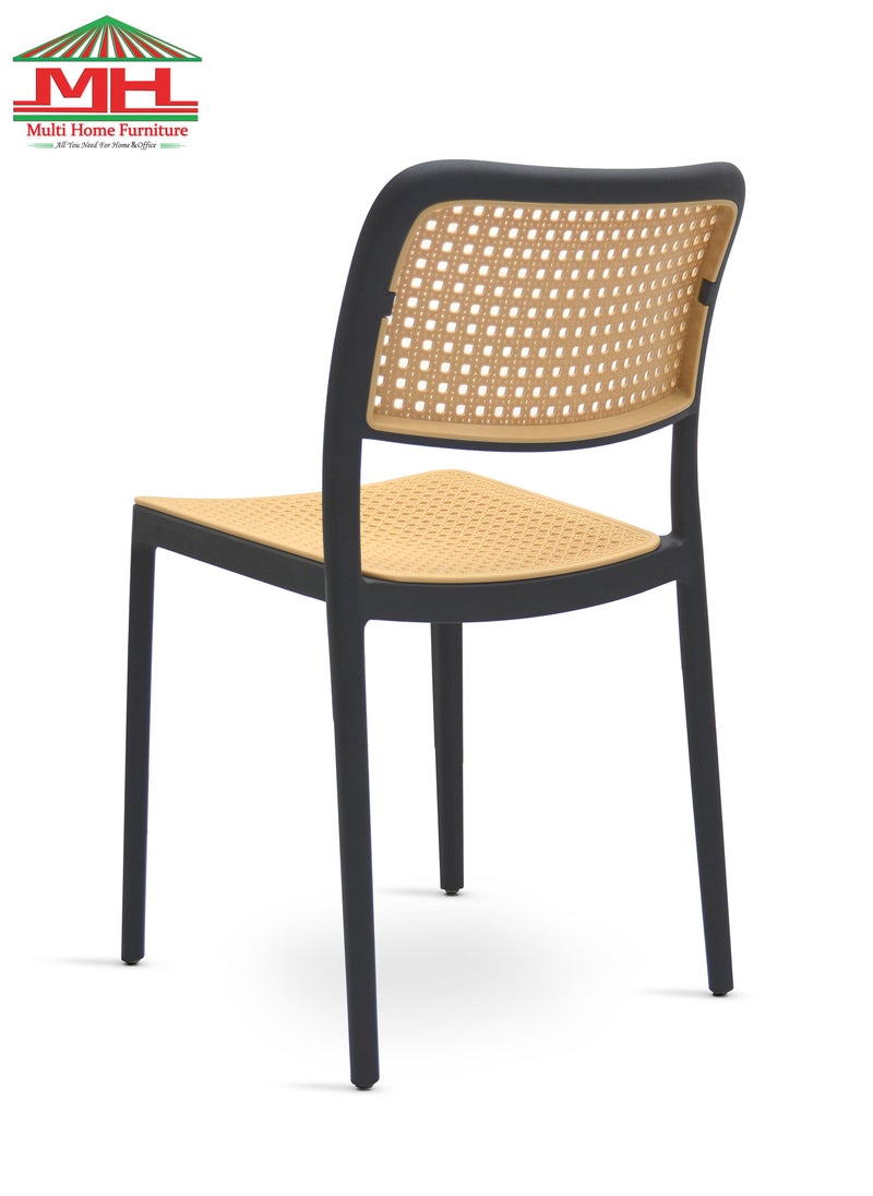Multi Home Furniture - MHF Modern Light Weight Fiber Plastic Armless Chair HDC-19 - Image 1