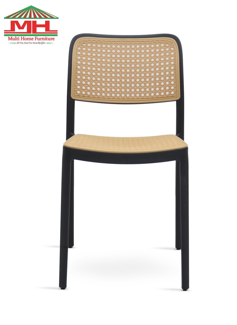 Multi Home Furniture - MHF Modern Light Weight Fiber Plastic Armless Chair HDC-19 - Image 1