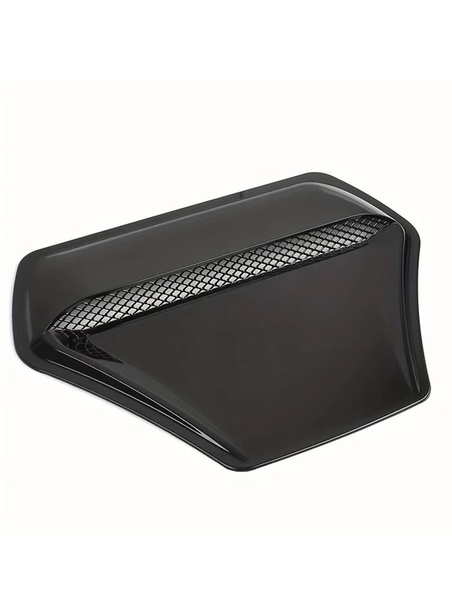 Carbon Fiber Hood Air Flow Intake Vent Cover Sticker for Car Exterior Upgrade - Image 4