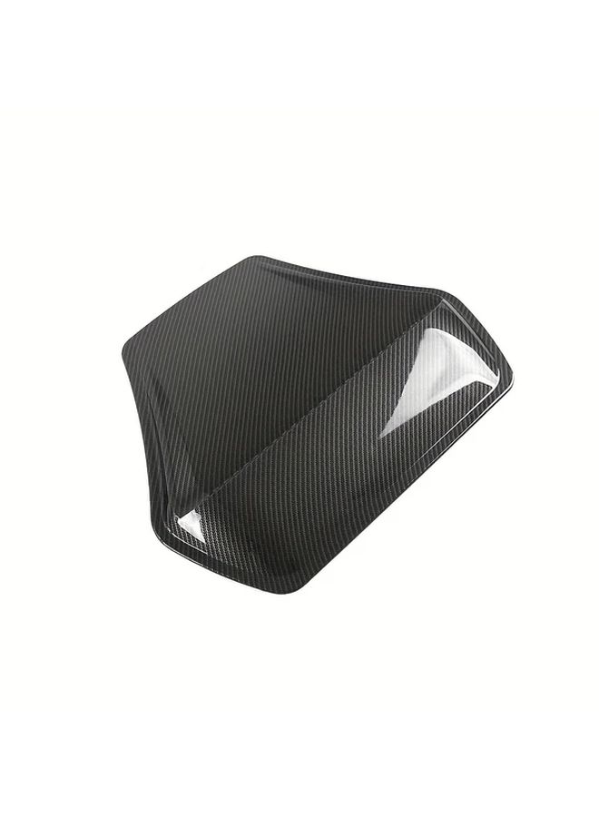 Carbon Fiber Hood Air Flow Intake Vent Cover Sticker for Car Exterior Upgrade - Image 5