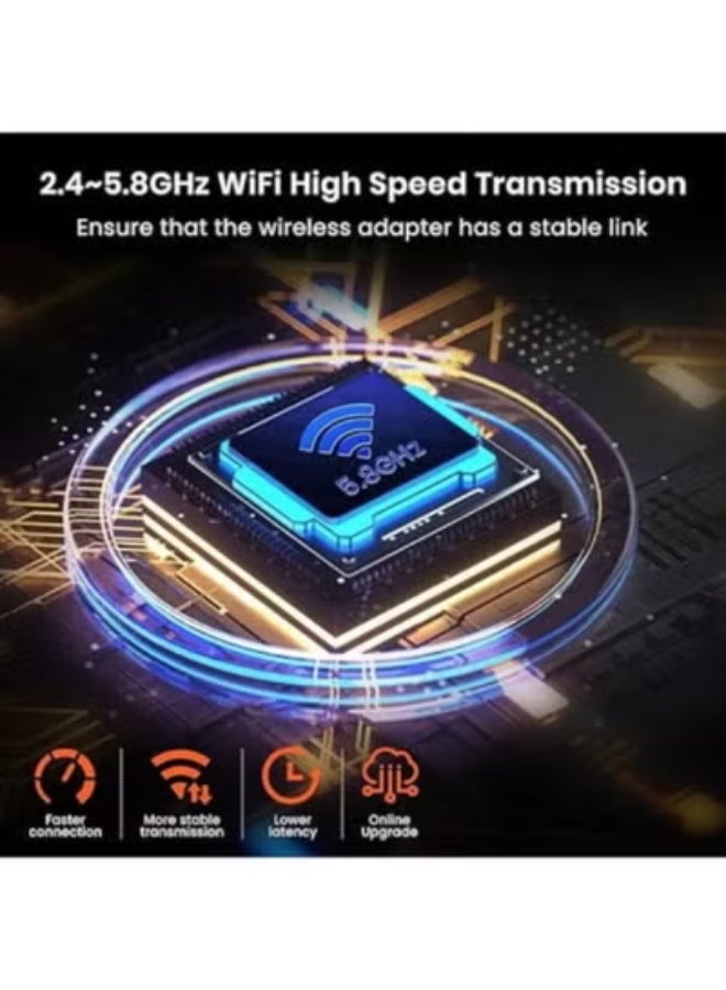 محول لاسلكي 2 في 1 بنظام الإشارة المزدوجة لـ CarPlay وأندرويد أوتو - يحول التوصيل السلكي إلى لاسلكي - اتصال مستقر وعالي السرعة للأنظمة الأصلية - Image 3