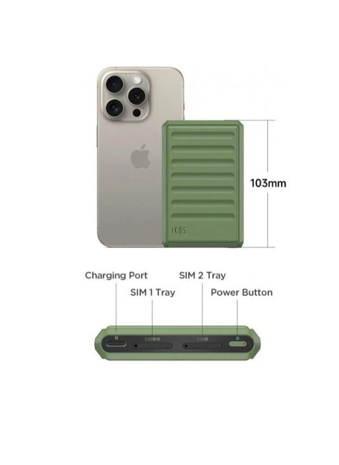 IKOS K7 Dual SIM Adapter,
