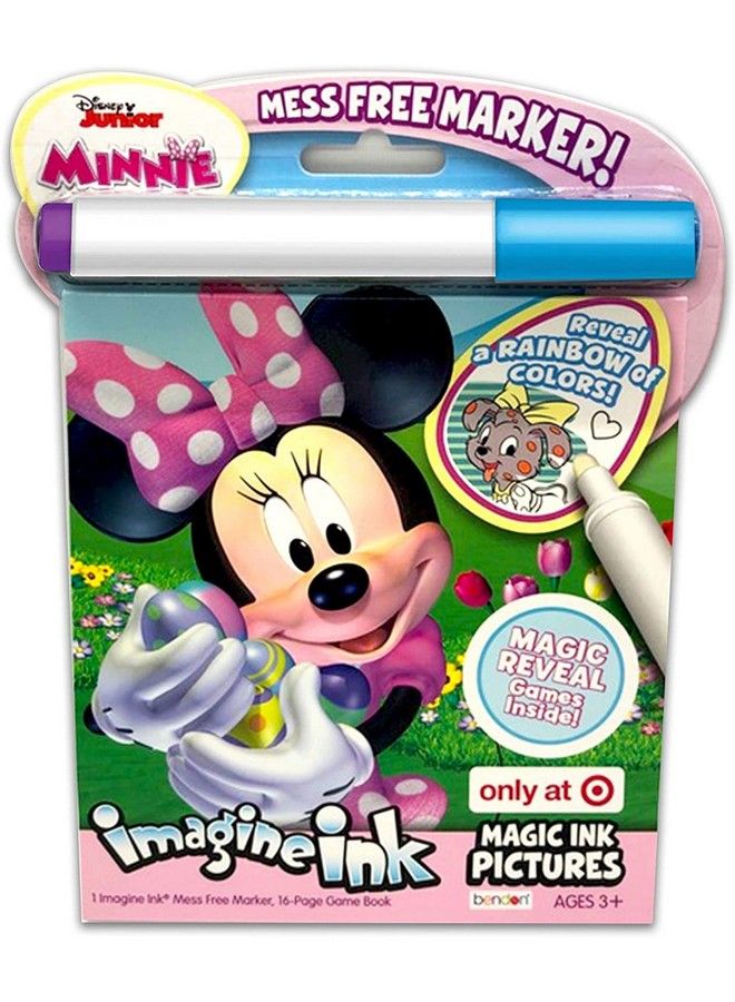 Bendon Publishing Disney Minnie Mouse Imagine Ink Coloring Book Set Bundle With 3 Magic Ink Books Featuring 3 Assorted Messfree Minnie Activity Books (Minnie Coloring Book Toddler) - Image 4