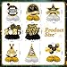 JULMELON Happy New Year Decorations 2026 8 PCS New Years Honeycomb Centerpieces Table Decorations Black and Gold Table Toppers Decor for New Year Eve Party Supplies Favors - Image 4