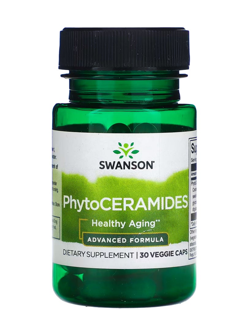 SWANSON PhytoCeramides, Advanced Formula, 30 Veggie Caps
