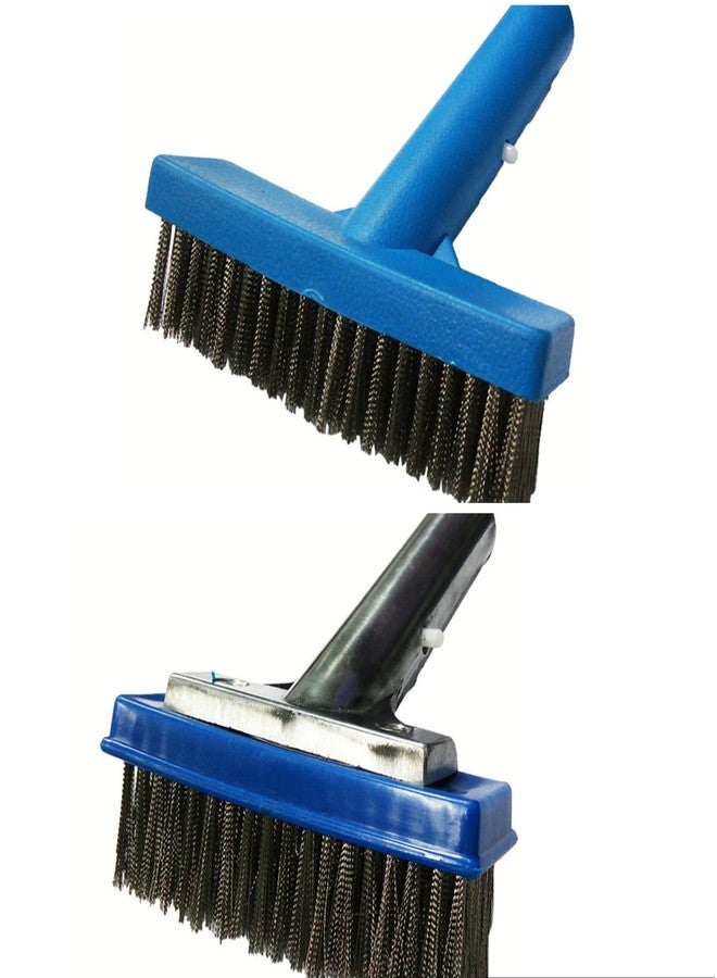 BlueWave 5 Inch Aluminum Algae Brush with Stainless Steel bristles and 5 Inch Algae Brush with Stainless Steel bristles - Image 1